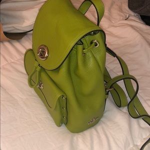 Coach mini backpack
